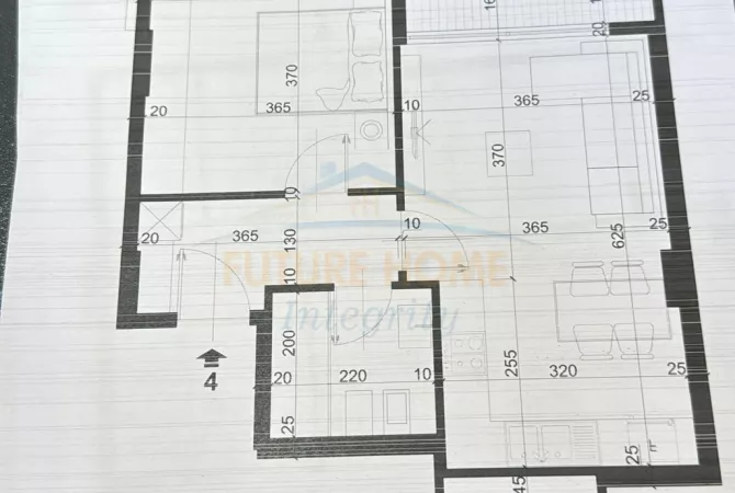 Shtepi ne shitje 1+1 ne Tirane - 141,685 Euro