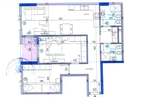 House for Sale 2+1 in Tirana - 143,750 Euro