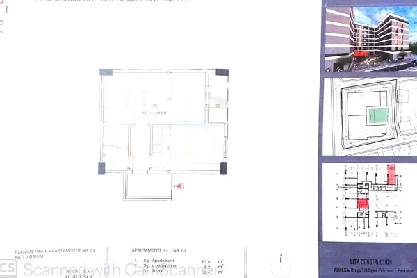 Shtepi ne shitje 1+1 ne Tirane - 76,020 Euro