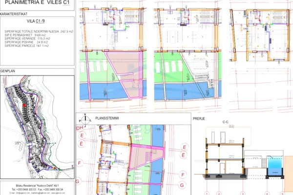 Shtepi ne shitje 3+1 ne Tirane - 494,000 Euro