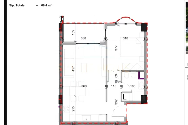 Shtepi ne shitje 1+1 ne Tirane - 83,300 Euro