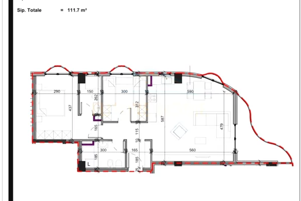 Shtepi ne shitje 2+1 ne Tirane - 134,040 Euro