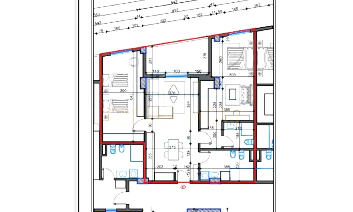Shtepi ne shitje Apartament ne Tirane, 2+1, Mobilimi Bosh, pa mobiluar, Pagesa 145,300  Euro.