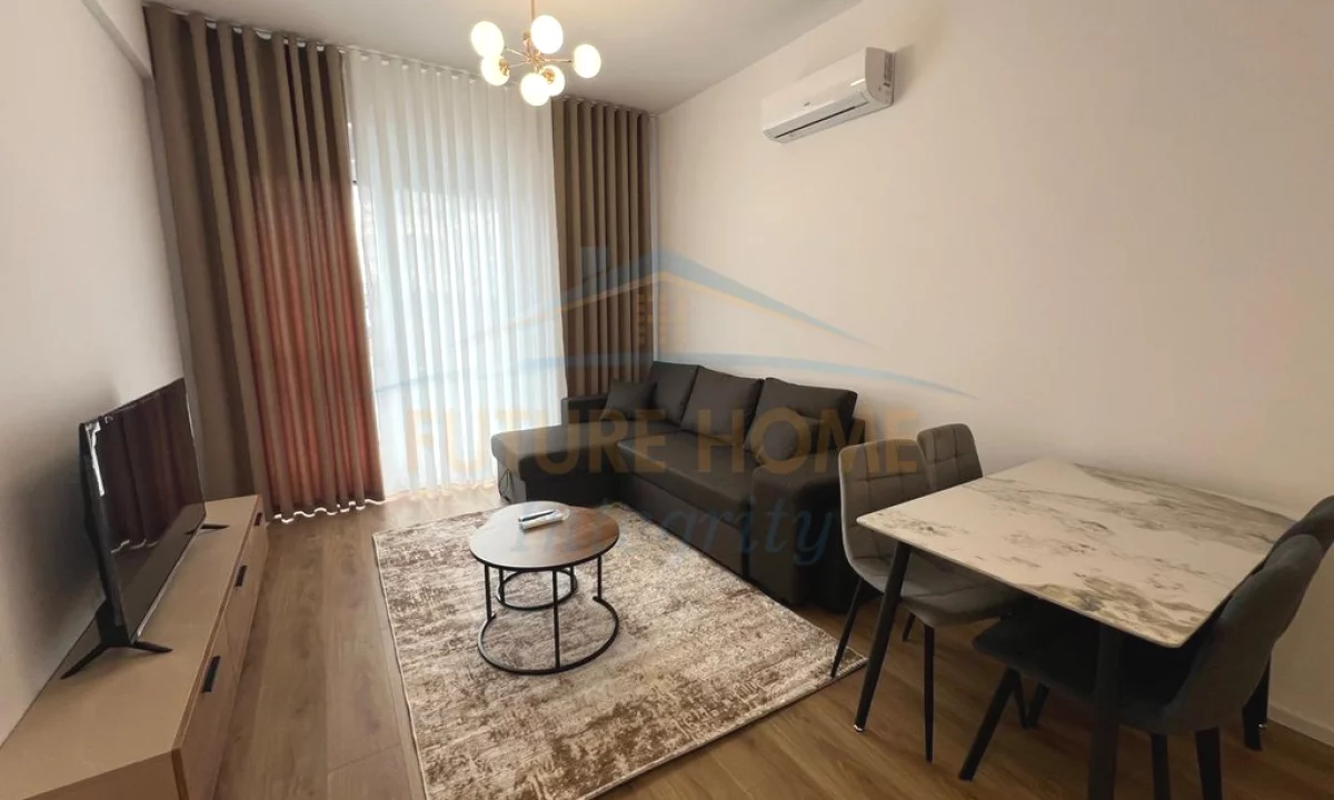 Shtepi me qera Apartament ne Tirane, 1+1, Mobilimi E mobiluar, Pagesa 40,000  Leke.