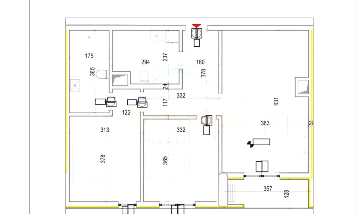 Shtepi ne shitje Apartament ne Tirane, 2+1, Mobilimi Bosh, pa mobiluar, Pagesa 164,000  Euro.