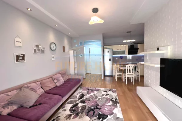 Shtepi me qera Apartament ne Tirane, 1+1, Mobilimi E mobiluar, Pagesa 50,000  Leke.