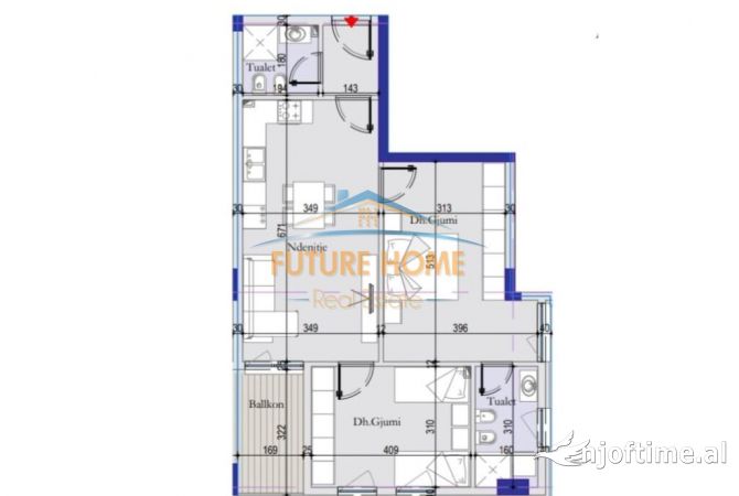 Shtepi ne shitje 2+1 ne Tirane - 110,000 Euro