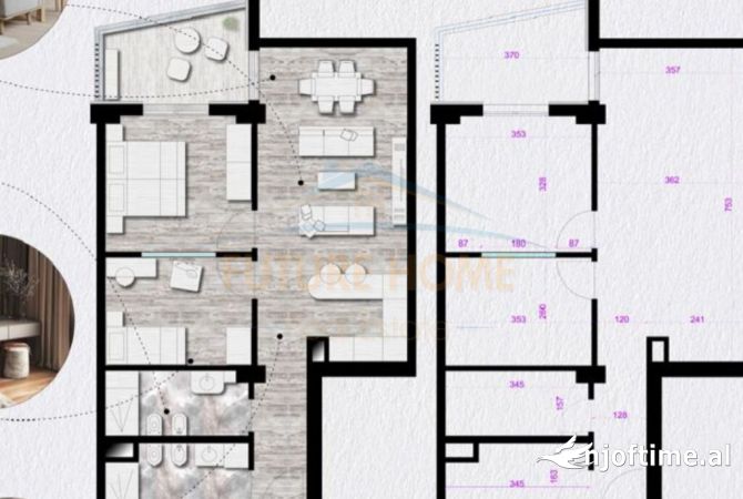 Shtepi ne shitje 2+1 ne Tirane - 139,320 Euro