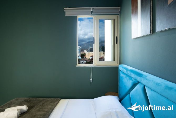 Shtepi me qera Apartament ne Tirane, 1+1, Mobilimi E mobiluar, Pagesa 600  Euro.