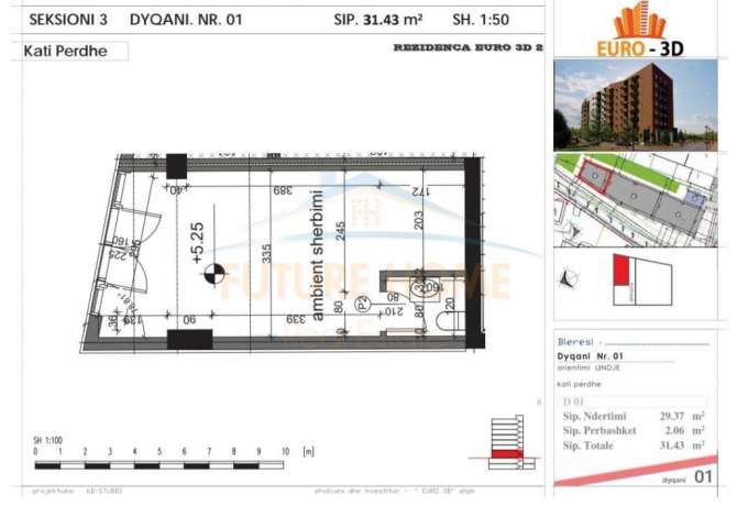 Ambient biznesi ne shitje 1+1 ne Tirane - 57,000 Euro