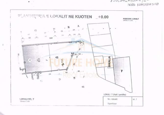 Business Property in Sale 1+1 in Tirana - 166,000 Euro