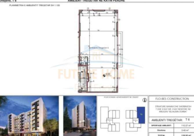 Ambient biznesi ne shitje 1+1 ne Tirane - 250,000 Euro