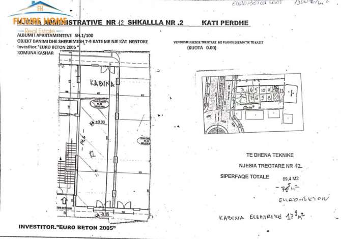Ambient biznesi ne shitje 3+1 ne Tirane - 107,000 Euro