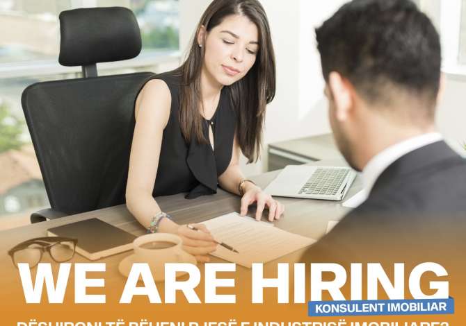 Njoftime Pune Kosulent/e Imobiliar/e