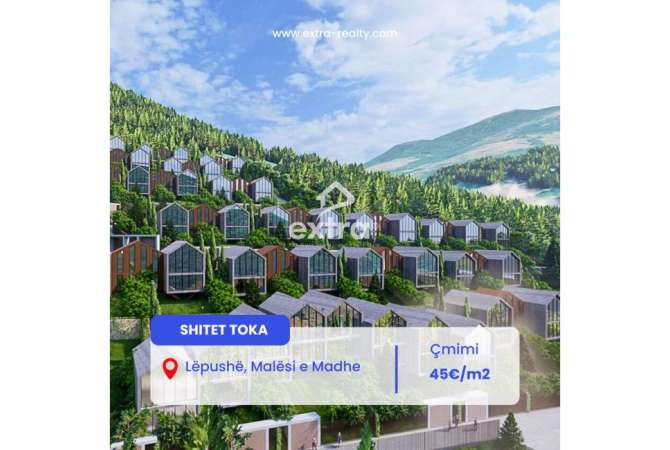 Truall ose Toke  ne Shkoder - 675,000 Euro