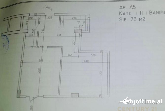 Shtepi ne shitje Apartament ne Tirane, 1+1, Mobilimi Pjeserisht e mobiluar, Pagesa 120,000  Euro.
