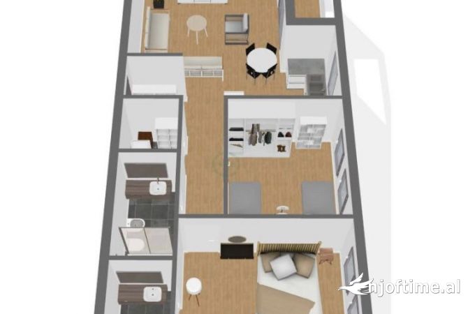 Shtepi ne shitje 2+1 ne Tirane - 117,000 Euro