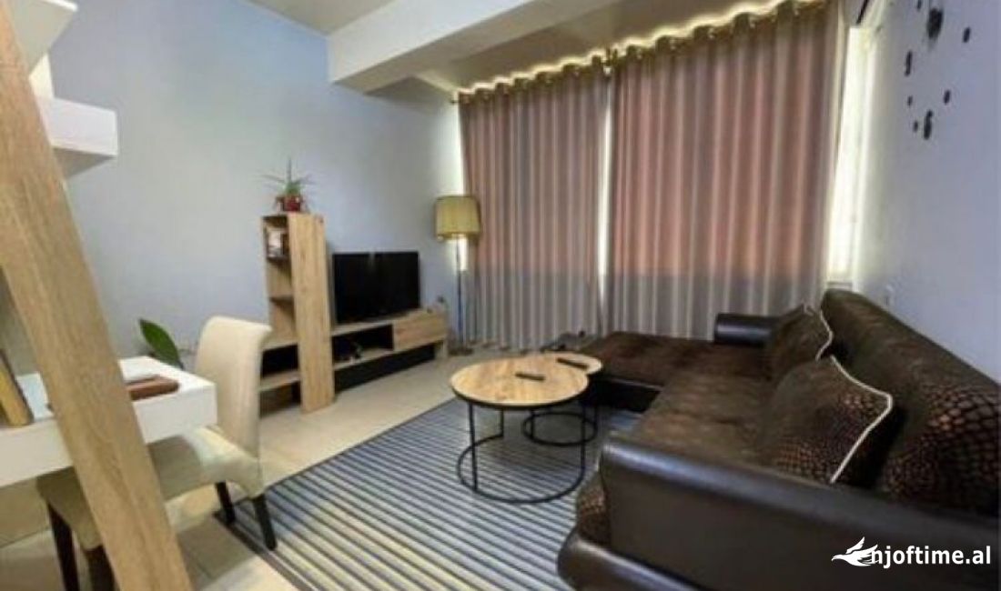 Shtepi me qera Apartament ne Tirane, 1+1, Mobilimi E mobiluar, Pagesa 600  Euro.