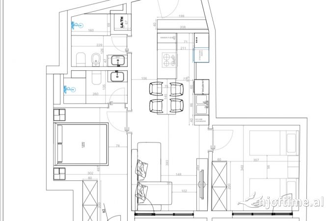 Shtepi ne shitje 2+1 ne Tirane - 240,000 Euro