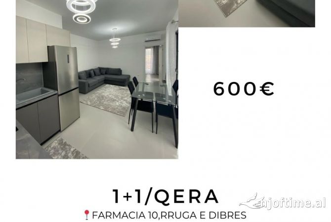 Shtepi me qera 1+1 ne Tirane - 600 Euro