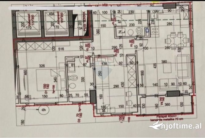 Shtepi ne shitje 2+1 ne Tirane - 143,000 Euro