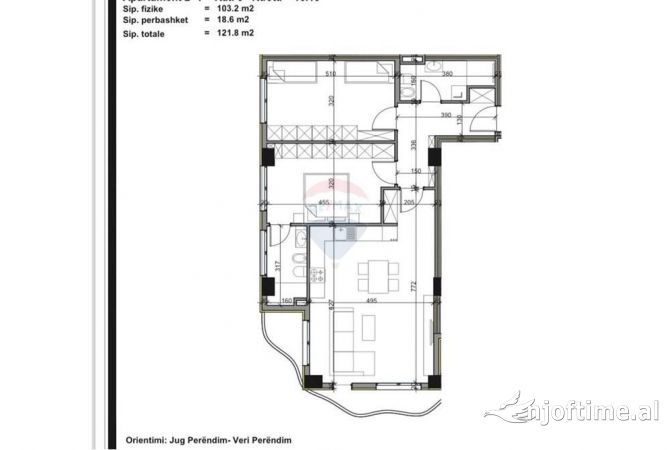 Shtepi ne shitje 2+1 ne Tirane - 115,750 Euro