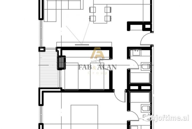 Shtepi ne shitje 2+1 ne Tirane - 145,000 Euro