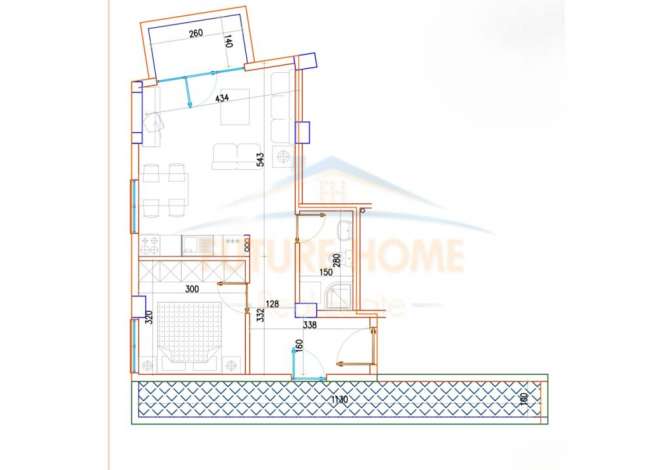 Shtepi ne shitje 1+1 ne Lezhe - 74,300 Euro