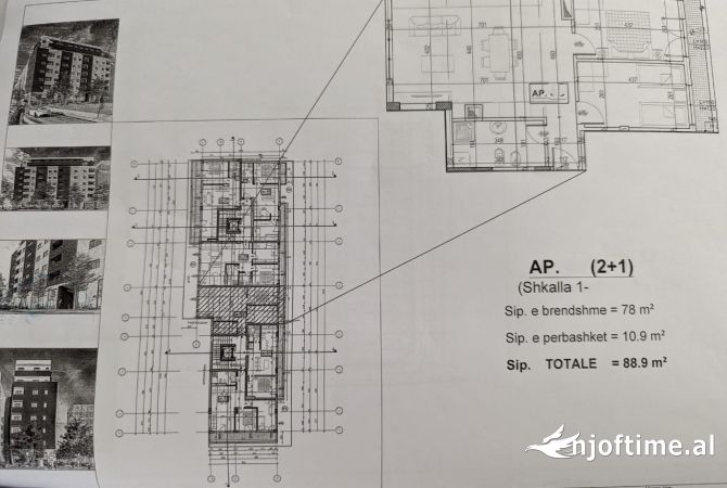 Shtepi ne shitje 2+1 ne Tirane - 160,879 Euro