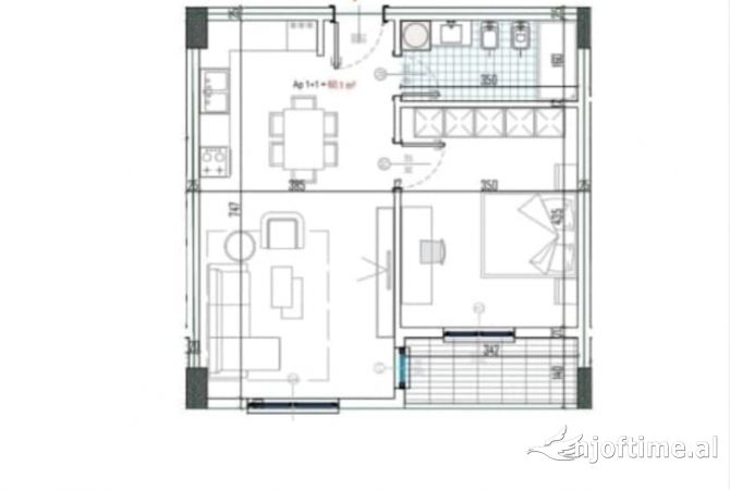 Shtepi ne shitje 2+1 ne Tirane - 66,500 Euro