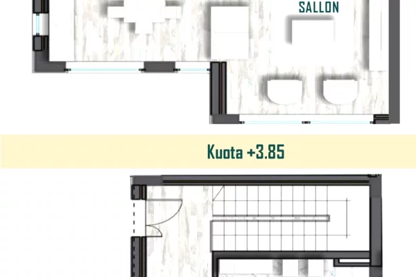 Luxury villas for sale in Himara 4+1, Emty