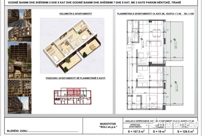 Shtepi ne shitje 2+1 ne Tirane - 202,400 Euro