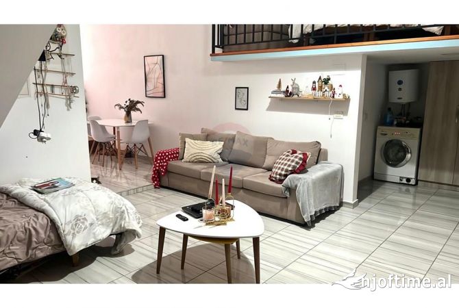 Shtepi ne shitje Apartament ne Tirane, 1+1, Mobilimi E mobiluar, Pagesa 75,000  Euro.