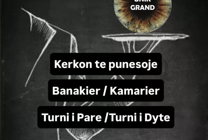 Njoftime Pune Kamarier/Banakier