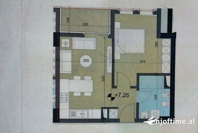 Shtepi ne shitje 1+1 ne Tirane - 67,000 Euro