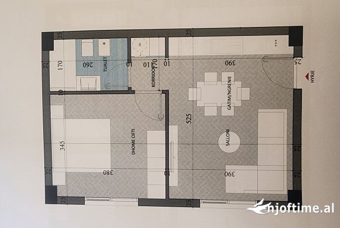 House for Sale 1+1 in Tirana - 66,000 Euro
