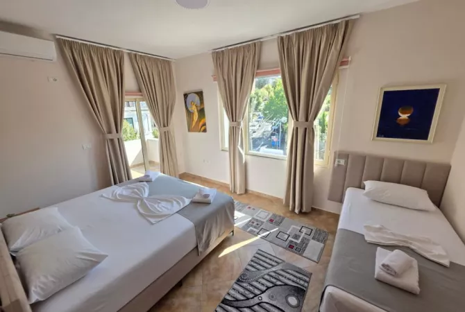 Shtepi me qera Apartament ne Tirane, 2+1, Mobilimi E mobiluar, Pagesa 600  Euro.