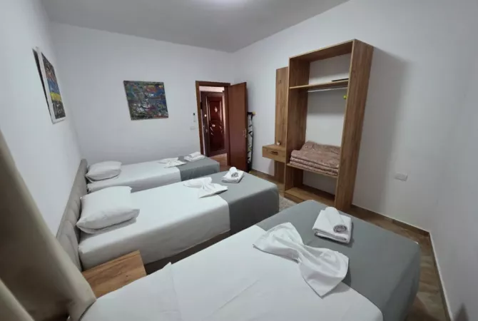 Shtepi me qera Apartament ne Tirane, 2+1, Mobilimi E mobiluar, Pagesa 600  Euro.