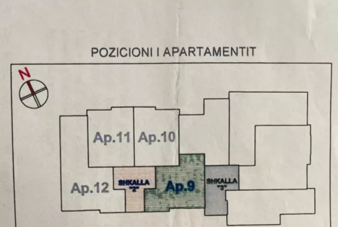 Shtepi ne shitje Apartament ne Tirane, 1+1, Mobilimi E mobiluar, Pagesa 1,100,000  Euro.