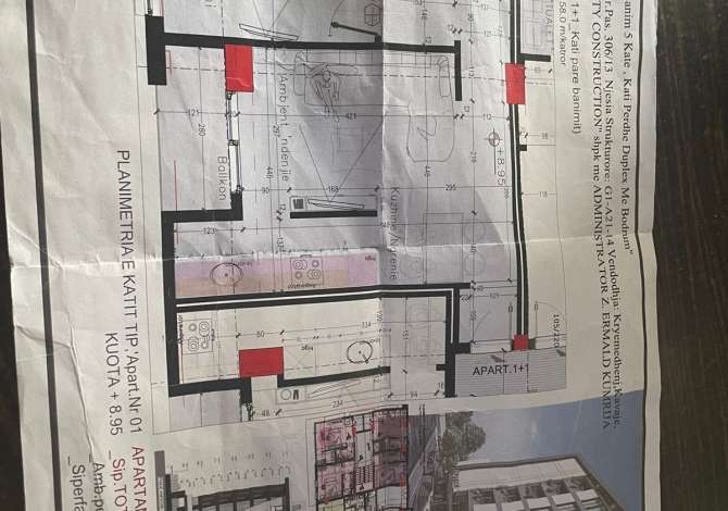 Shtepi ne shitje 1+1 ne Durres - 69,500 Euro