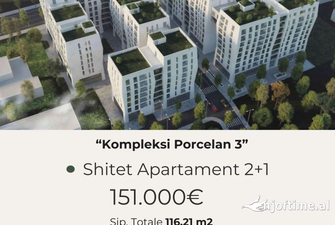 Shtepi ne shitje 2+1 ne Tirane - 151,000 Euro