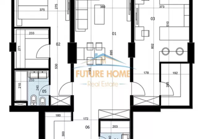 Shtepi ne shitje 2+1 ne Tirane - 738,827 Euro