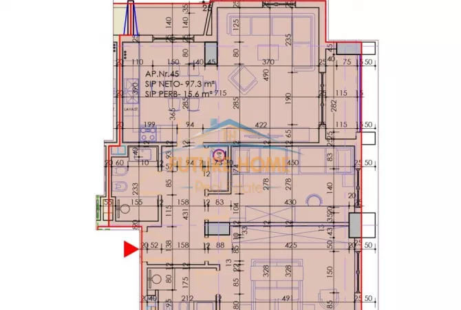 Casa in vendita 2+1 a Tirana - 152,400 Euro