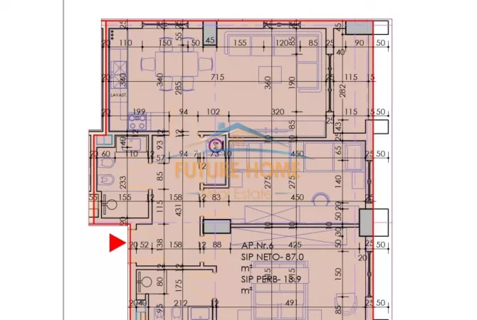Casa in vendita 2+1 a Tirana - 136,200 Euro