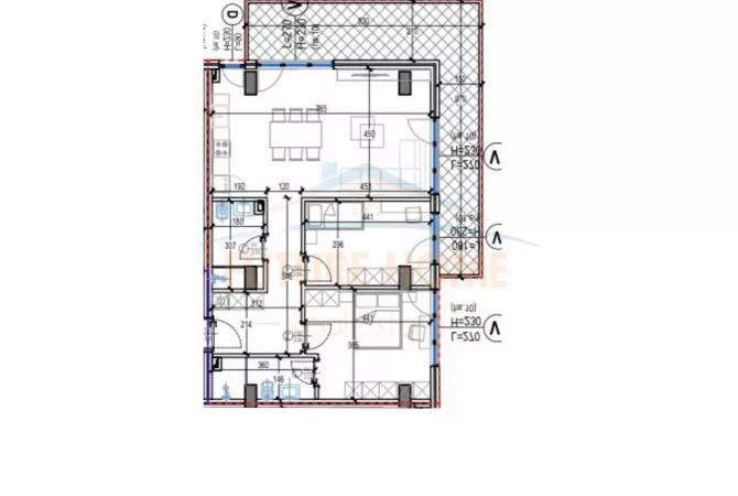 Shtepi ne shitje 2+1 ne Tirane - 260,000 Euro