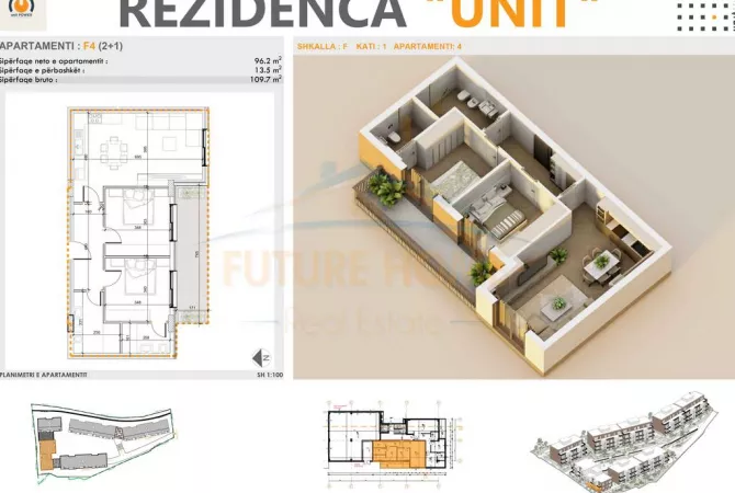 Shtepi ne shitje Apartament ne Tirane, 2+1, Mobilimi Bosh, pa mobiluar, Pagesa 198,000  Euro.