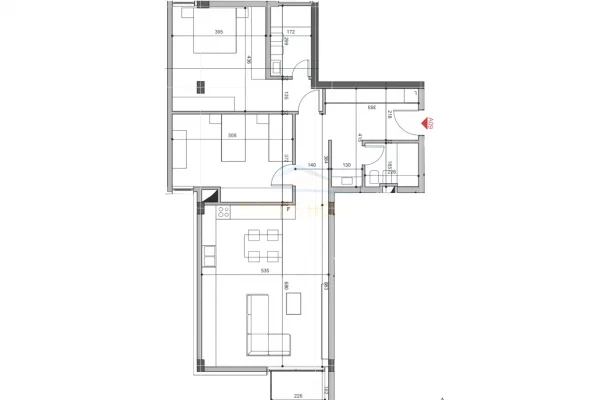 House for Sale 2+1 in Tirana - 277,200 Euro