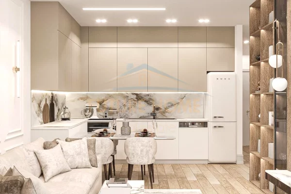 Shtepi me qera Apartament ne Tirane, 1+1, Mobilimi E mobiluar, Pagesa 1,500  Euro.