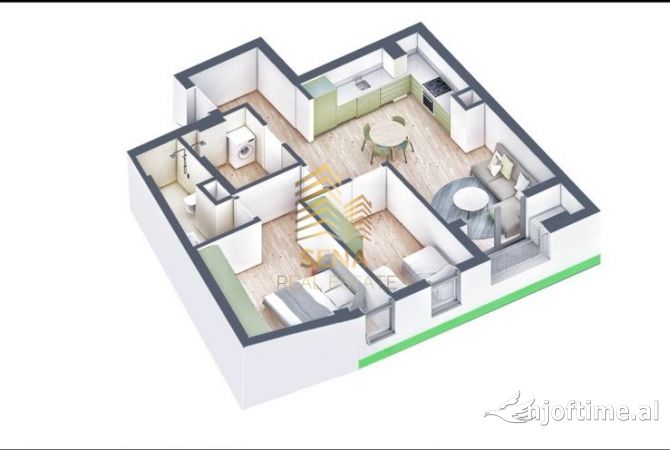 Shtepi me qera 2+1 ne Tirane - 450 Euro