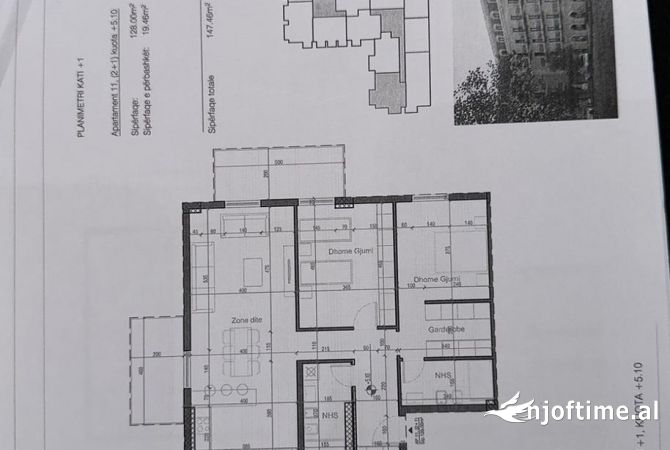 Shtepi ne shitje 2+1 ne Tirane - 213,000 Euro